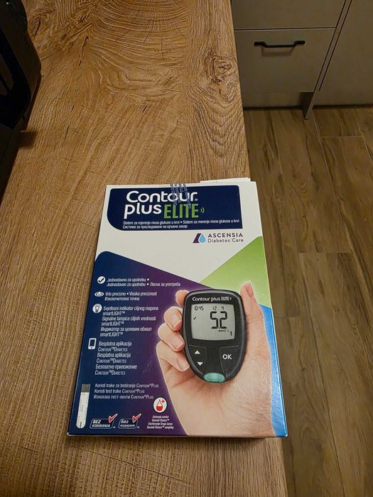 Апарат за измерване на кръвна захар Контур Плюс Елит