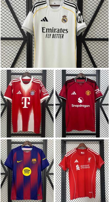 Футболни тениски на любими отбори | EkipiBG