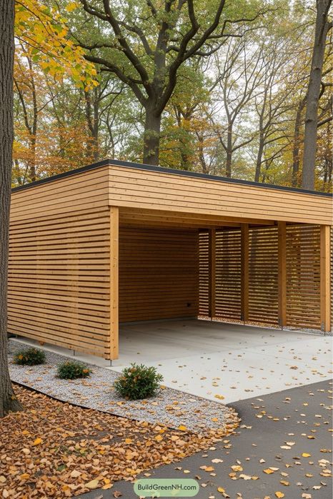 Навесы, перголы из дерево