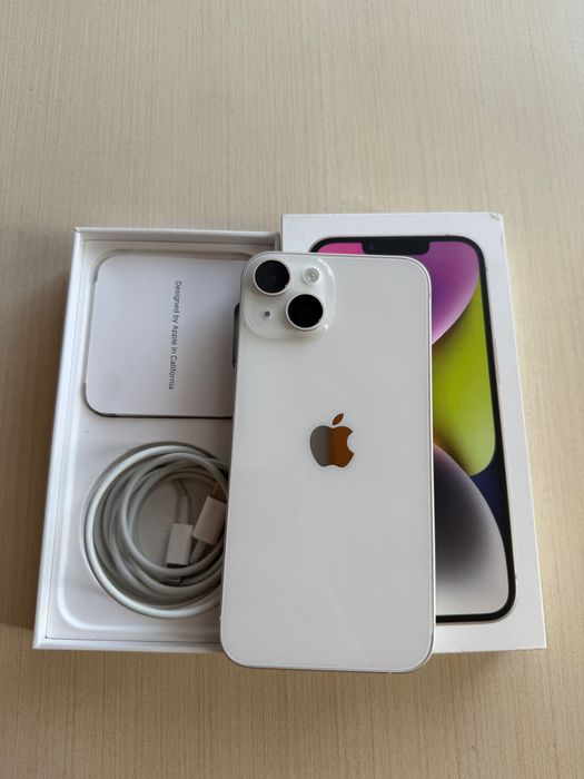 iPhone 14 128gb White - като нов