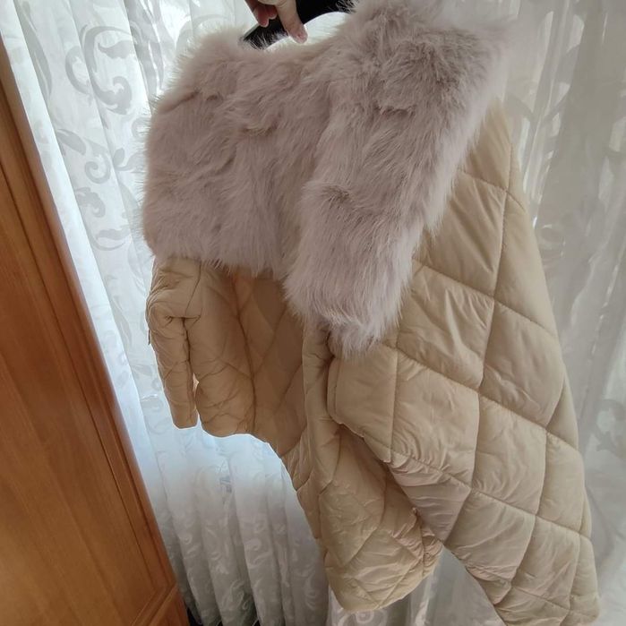 Дамско яке с пух