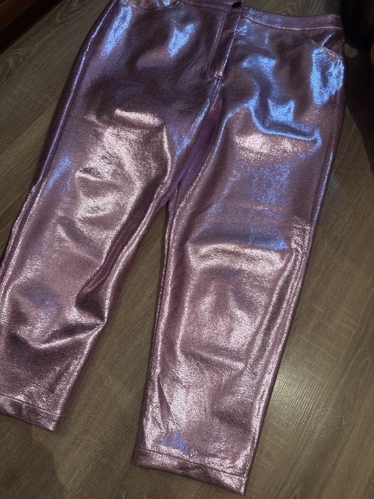 Блестящие бюрки из эко кожи