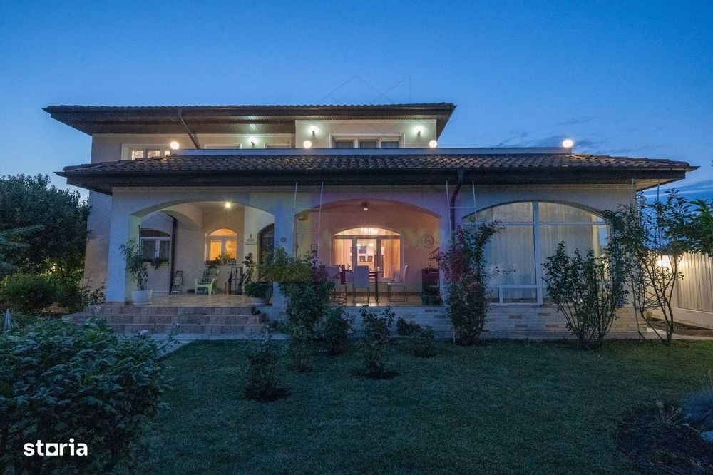 Vila superba in stil mediteranean Saftica- Corbeanca-  COMISION 0.