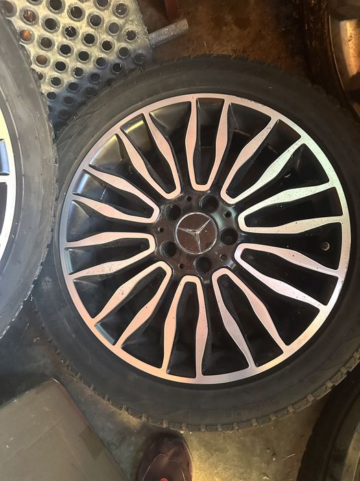 Jante plus anvelope cauciucuri 245/45/18 Mercedes C,E,V Class