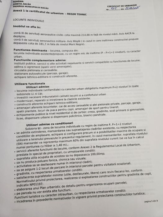 Teren de vânzare cartier Gheraiesti