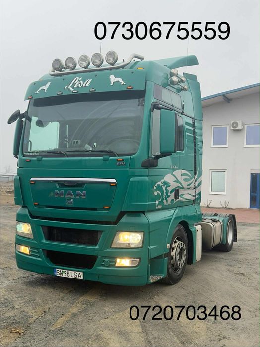 Trei MAN TGX Mega TAHOGRAF NOU 480/440 E5/EEV automate retarder