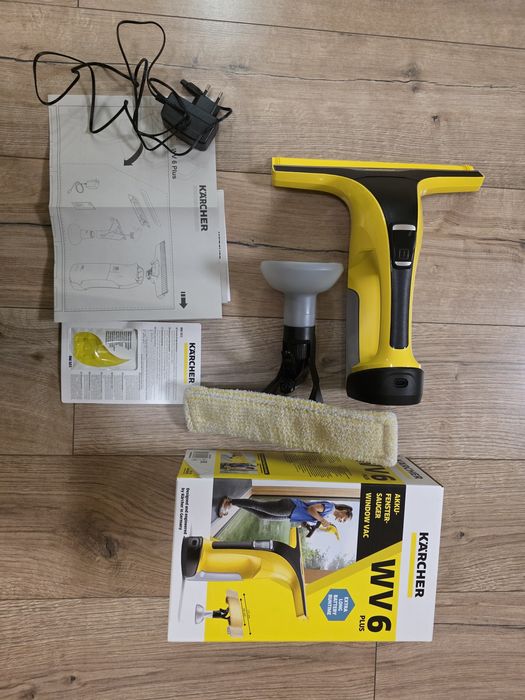 Като нова Kärcher WV 6 Plus акумулаторна стъклочистачка