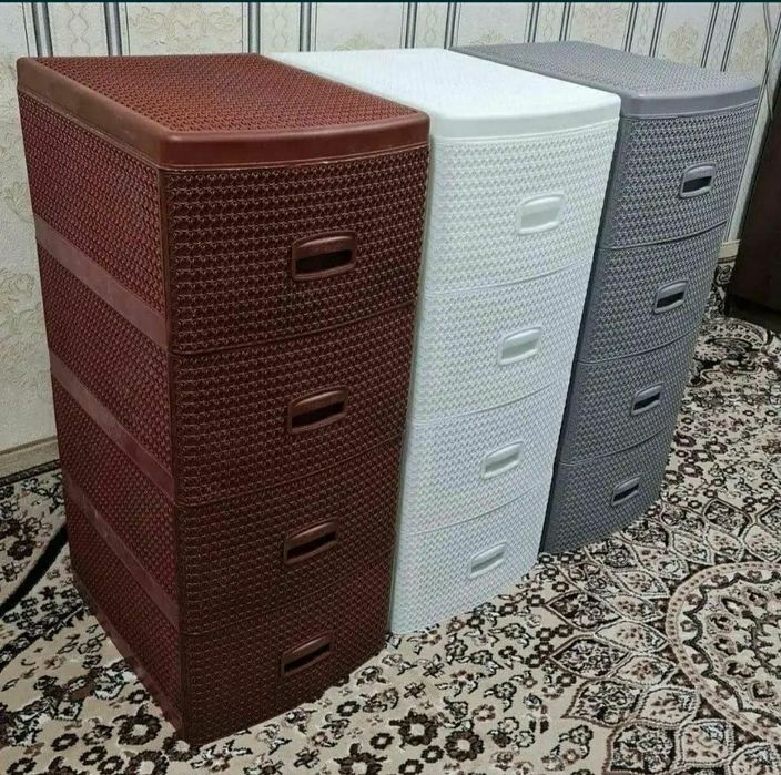 Даставка бесплатная Пластиковый комоды