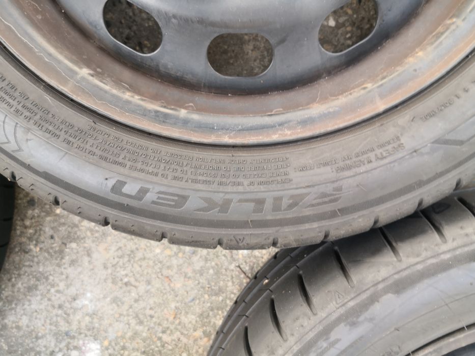 Летни гуми с метални джанти 15 ц за Форд 4x108