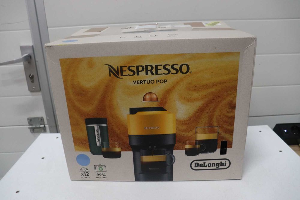 Кафемашина Nespresso Vertuo Pop Pacific Blue 220V