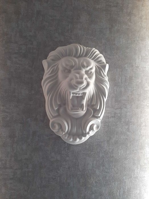 Интерьерная картина "Барельеф Маска льва"