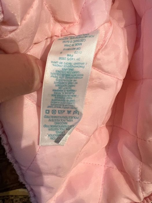 Детская куртка для девочек 5-6 лет как новая Mothercare