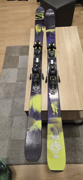 Schiuri Salomon Q85 plus bețe