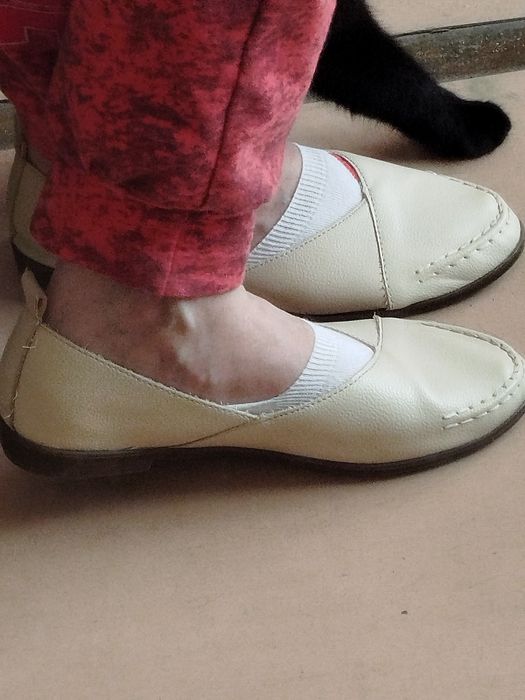 Балетки натуральная кожа