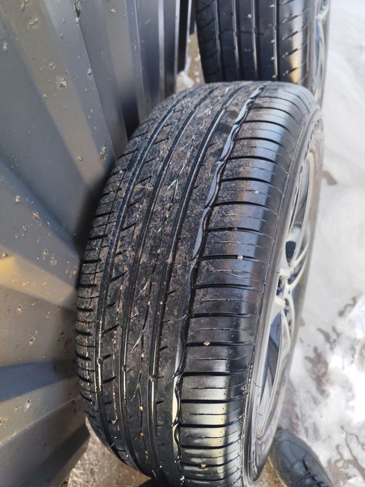 Титановые диски с шинами комплект