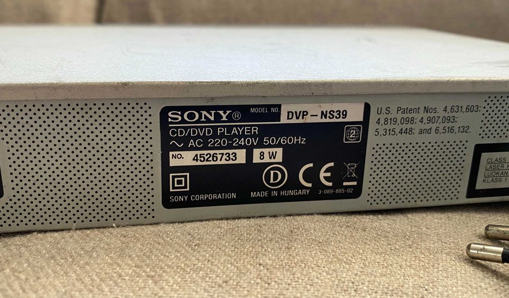 DVD Player Sony DVP-NS 39 - fara telecomanda netestat