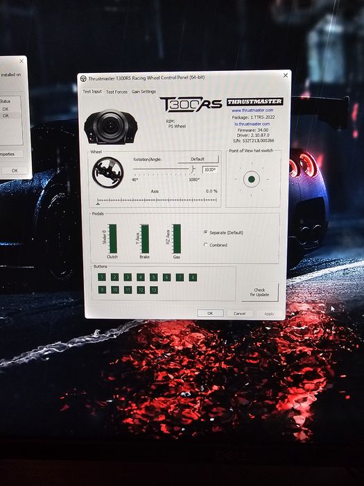 Volan Thrustmaster T300RS + Pedale T3PA + Suport volan