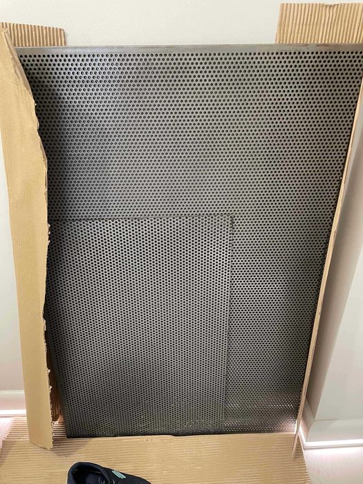 Tabla perforata oțel grosime 2mm + vopsea