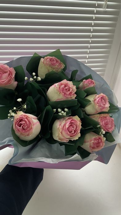 Букет роз свежие