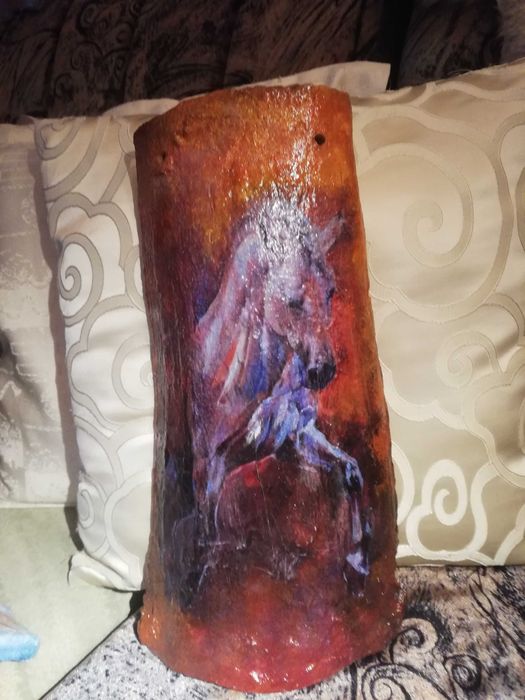 Декупаж на керемиди и бутилки