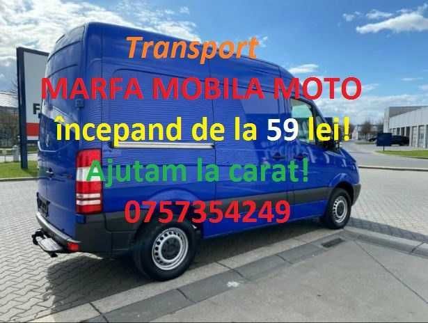 Transport & Debarasare mobilă – bagaje, moto, pianine | Dubă 3,5t