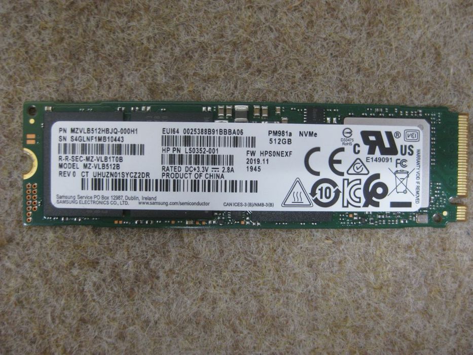 SSD M2 512gb Samsung