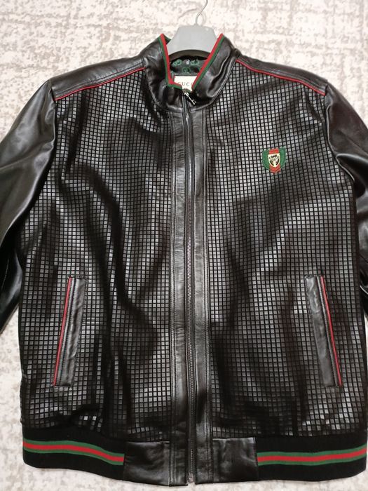 Geacă piele miel Gucci