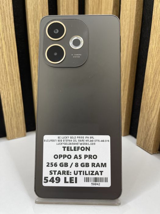 Oppo A5 Pro 256Gb 8Gb ram Garantie / Factura #58042