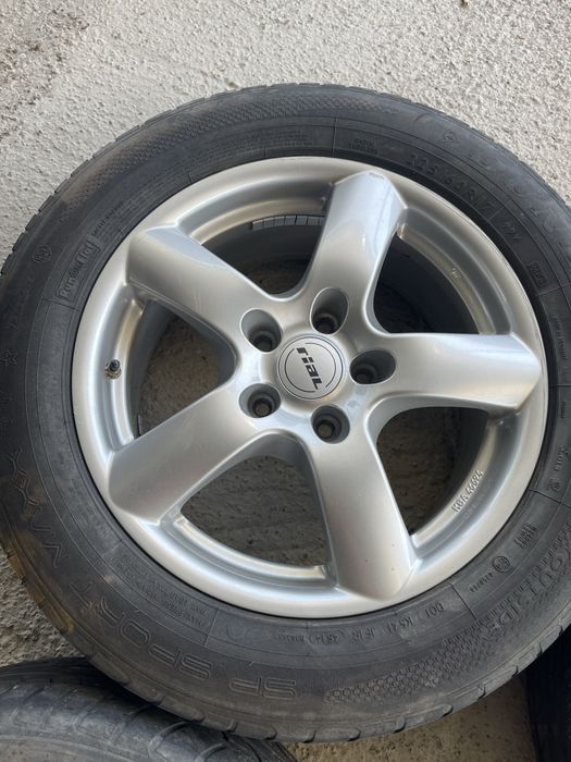 Jante aliaj BMW R17 5x120 anvelope de vara Dunlop 225 60 R17