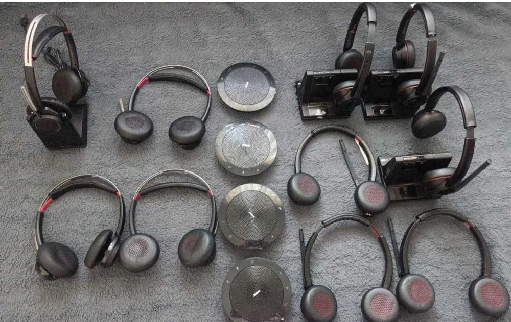casti call center conectare PC plantronics , jabra , senheiser cisco