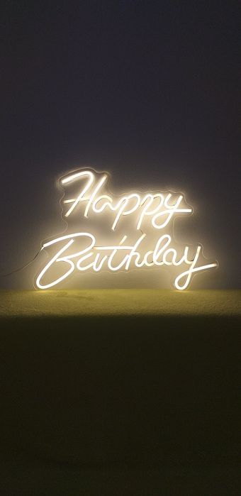 Semn led happy birthday petrecere cifra onomastica