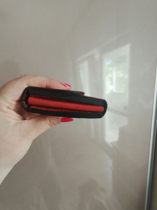 Portofel damă din piele naturală lucrat manual