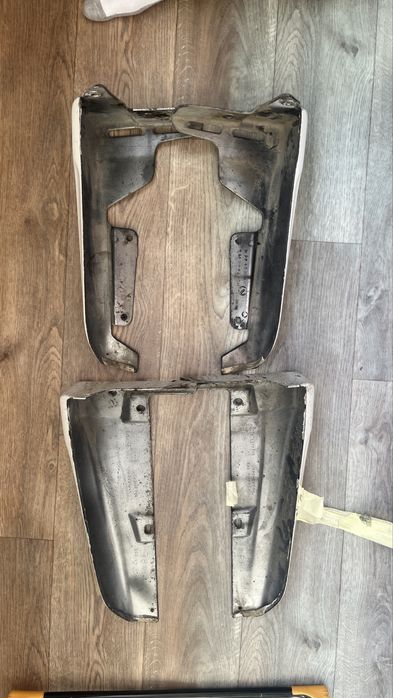 Накладки на бампер Subaru Legasy BL