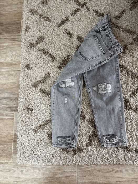 Дамски дънки Mom Fit без еластан