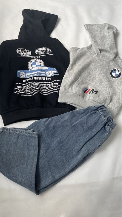 Костюм для мальчика, кофта с капюшоном + джинсы