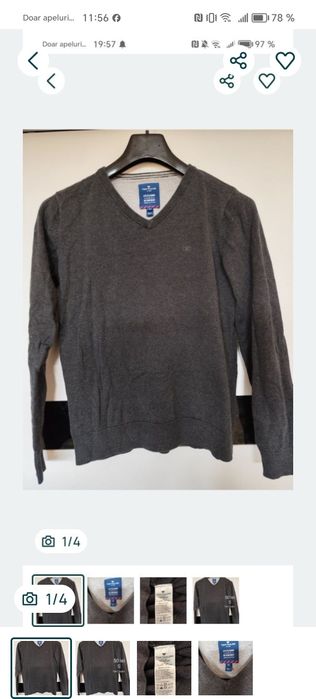 Tom Taylor pulover bărbat S