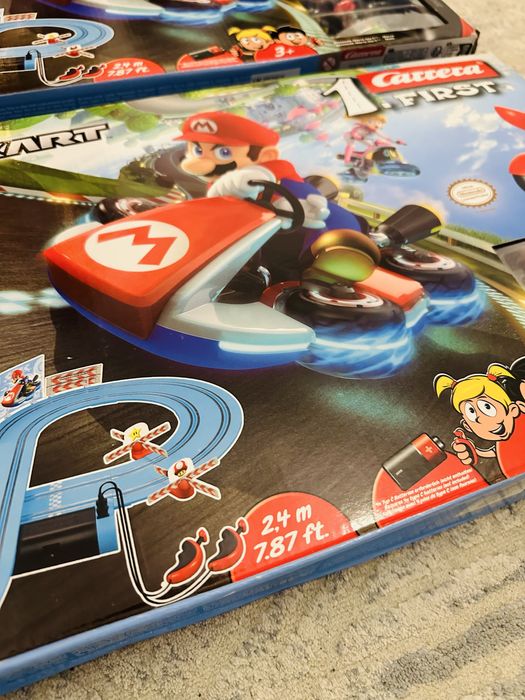 Pista Curse Electrica Carrera First Super Mario 2 Masinute Ideal Cadou