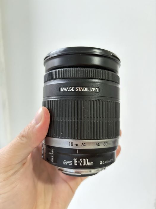 Canon 60d обьектив 18:200