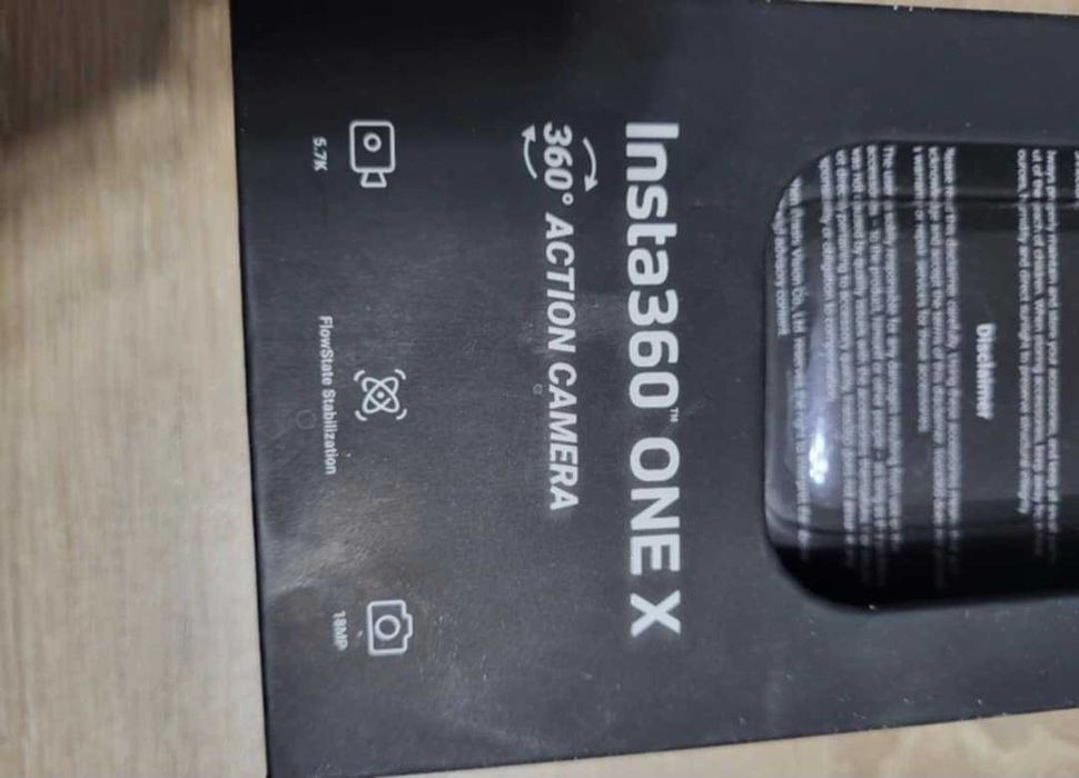 Екшън камера,с която може да заснемате на 360 градуса Insta 360° One X