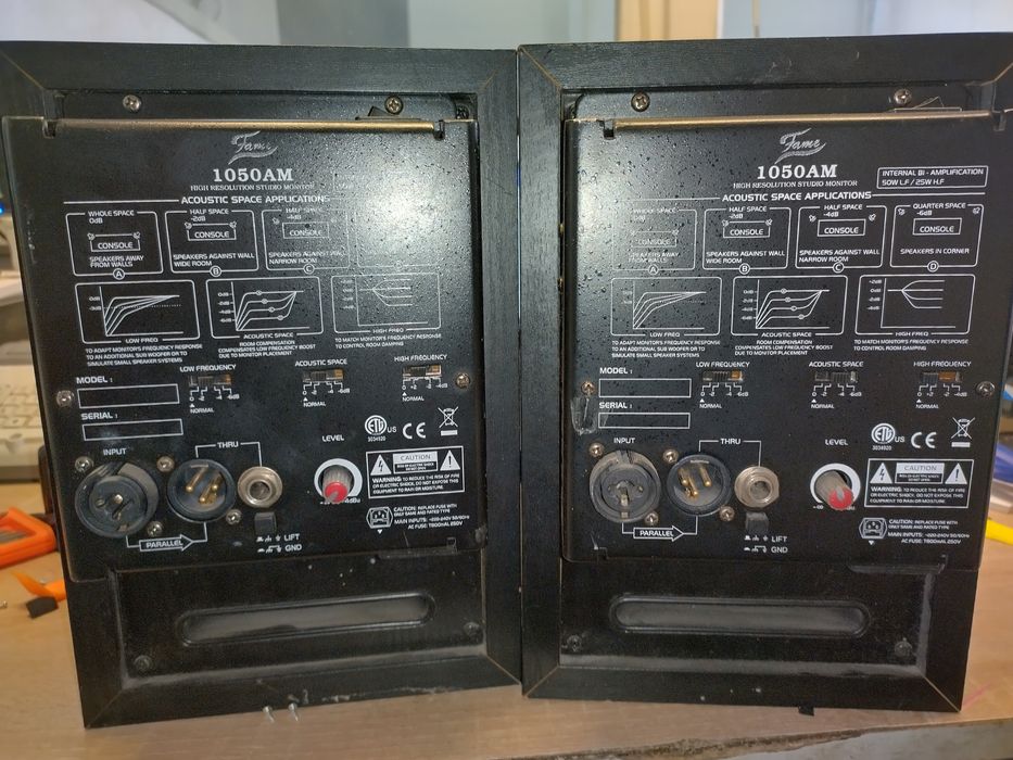 Vand set monitoare studio active Fame 5050