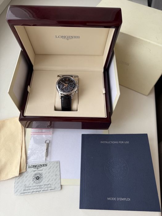 Часы мужские Longines Column-Wheel Chronograph