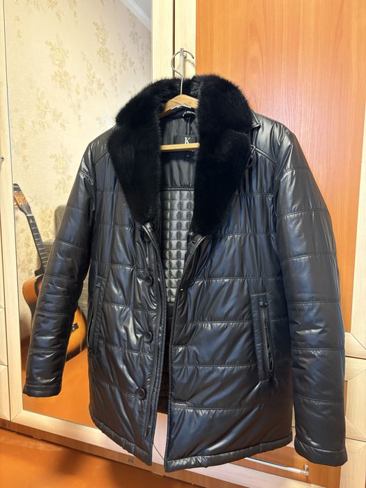 Продам теплую дубленку