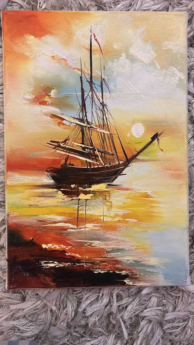 Tablouri pictate in ulei de Sebastian Constantin. Livrare personala.