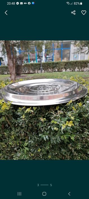 Capac inox 41cm / 33 lei   7,2/10,8L/16L/22 L /30L /70L