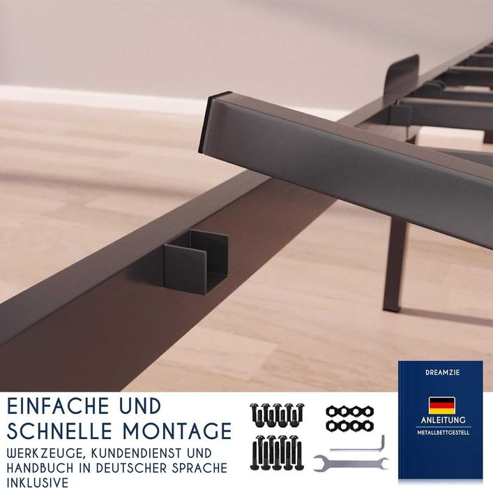 Paturi metalice negre, 3 modele,180x200, 160x200,140x200,120x200 cm