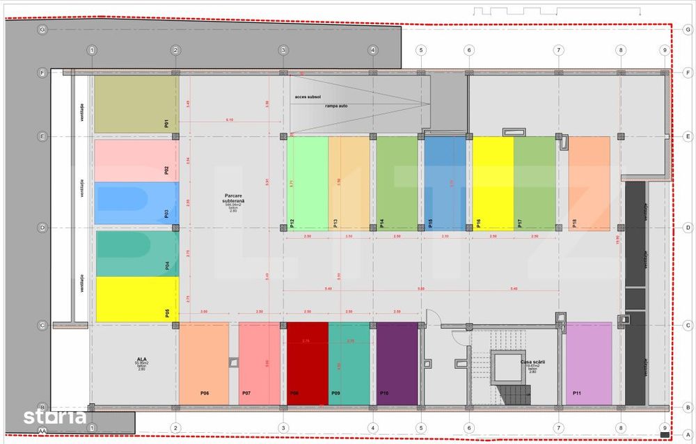 Apartament Ultracentral cu 2 camere, 63,10 mp, Bloc Nou