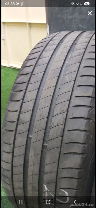 Anvelope de vară Michelin, dimensiune