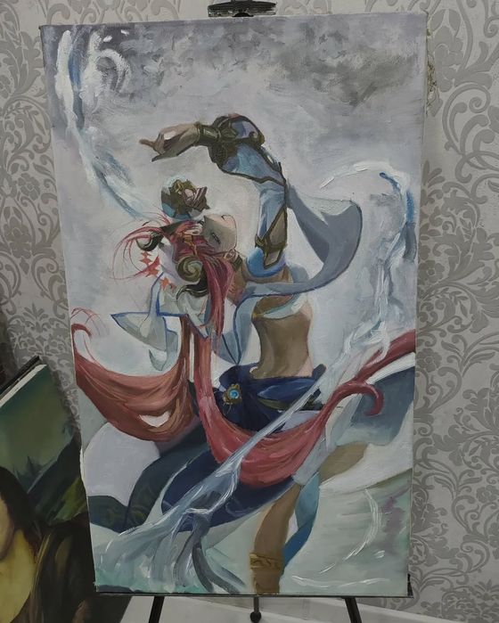 Картина по Genshin impact