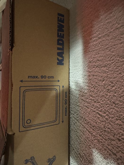 Душ корито Kaldewei от стоманен емайл