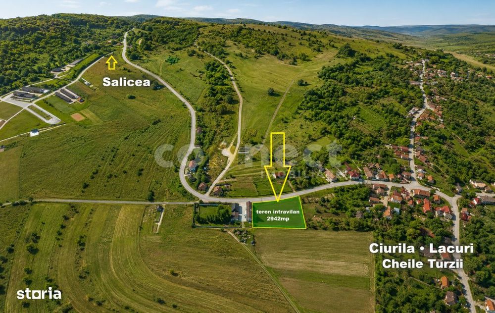 Teren intravilan de vanzare | 2942 mp | Ciurila, Cluj
